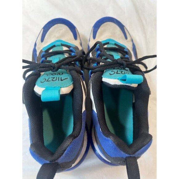 Nike Air Max 270 React (GS) “Oracle Aqua Blue” Size 4Y - Picture 11 of 12